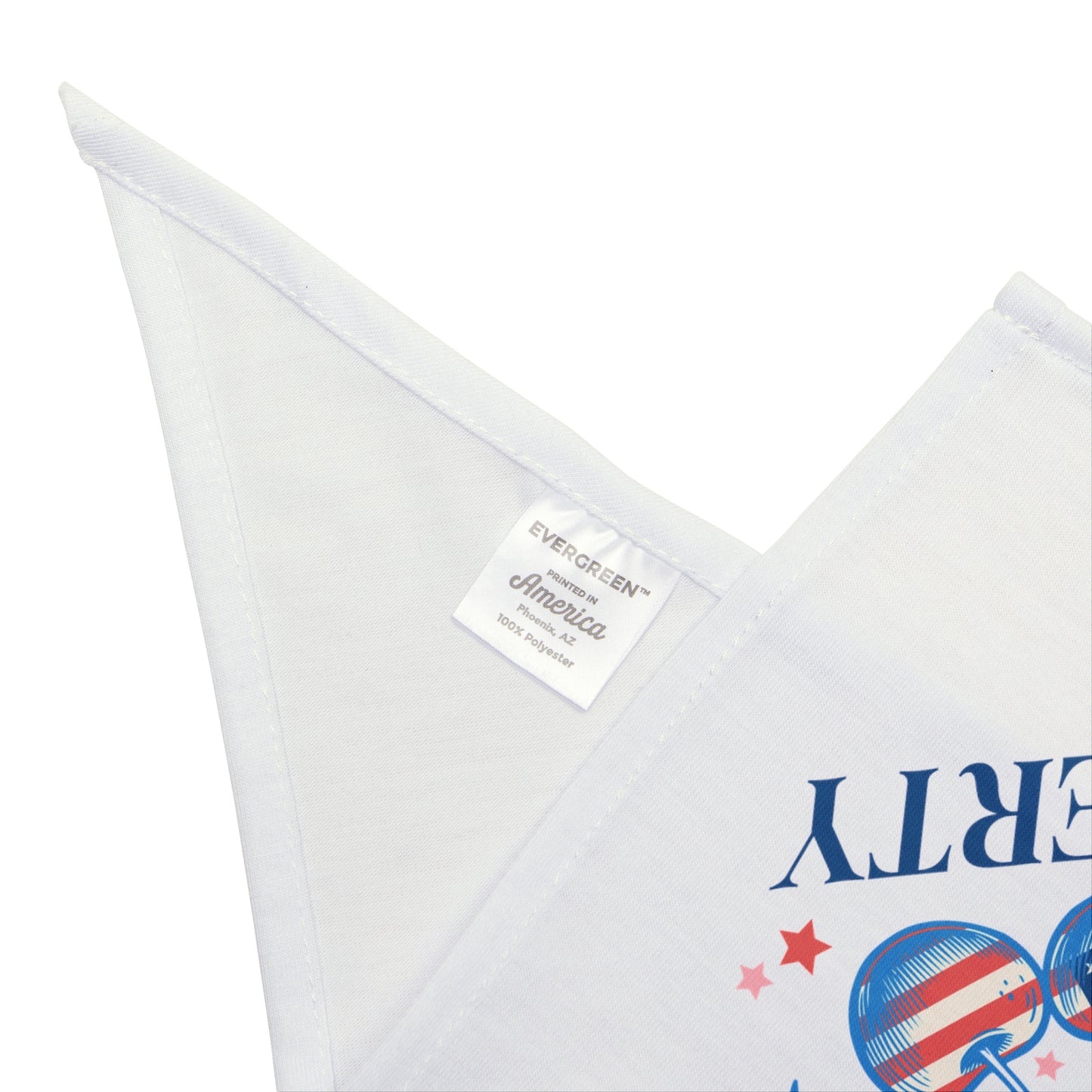 Sweet land of the liberty, 4th of July, Patriotic Coquette Bandana