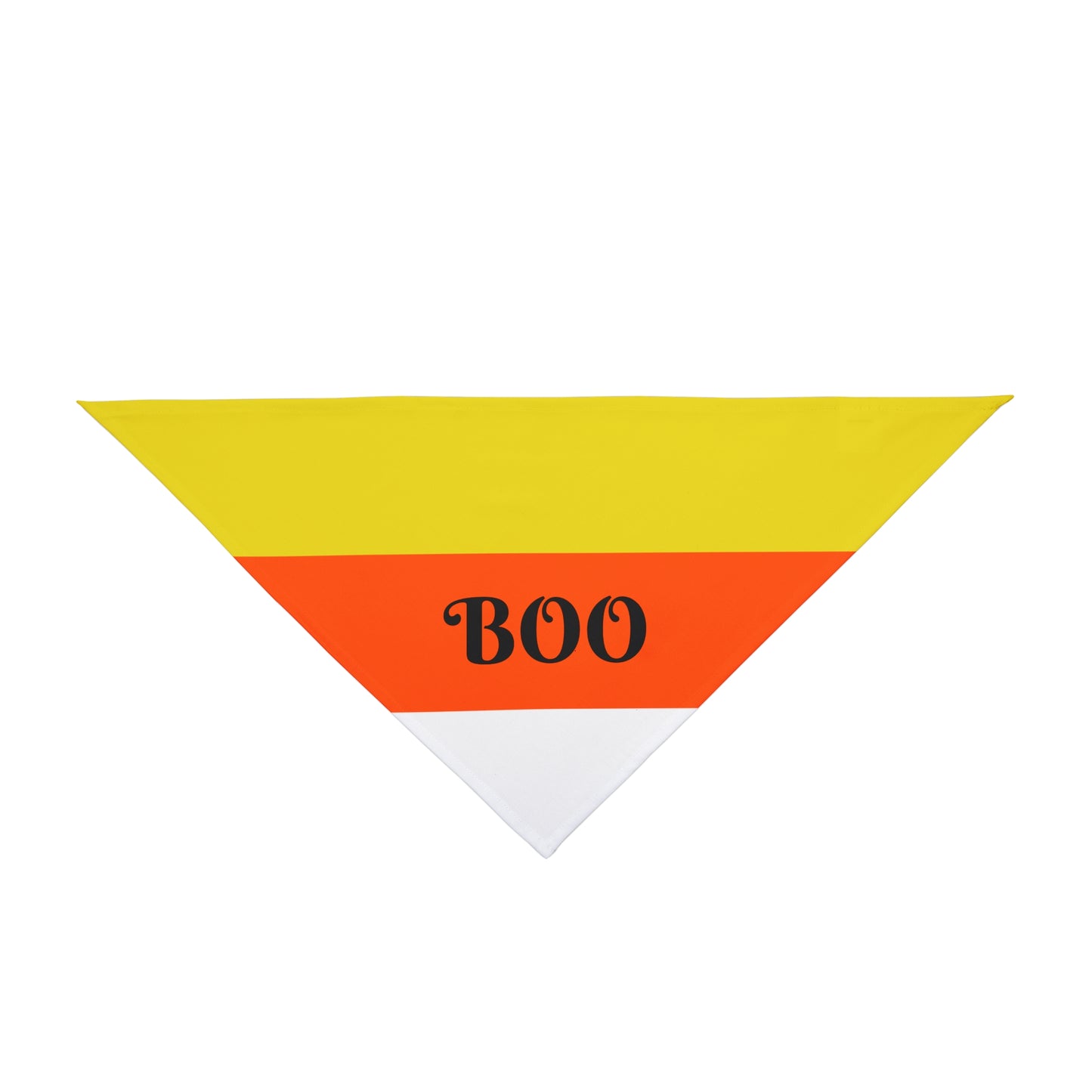 Personalized Candy Corn Pet Bandana - Halloween - Stylish & Comfortable for Dogs & Cats