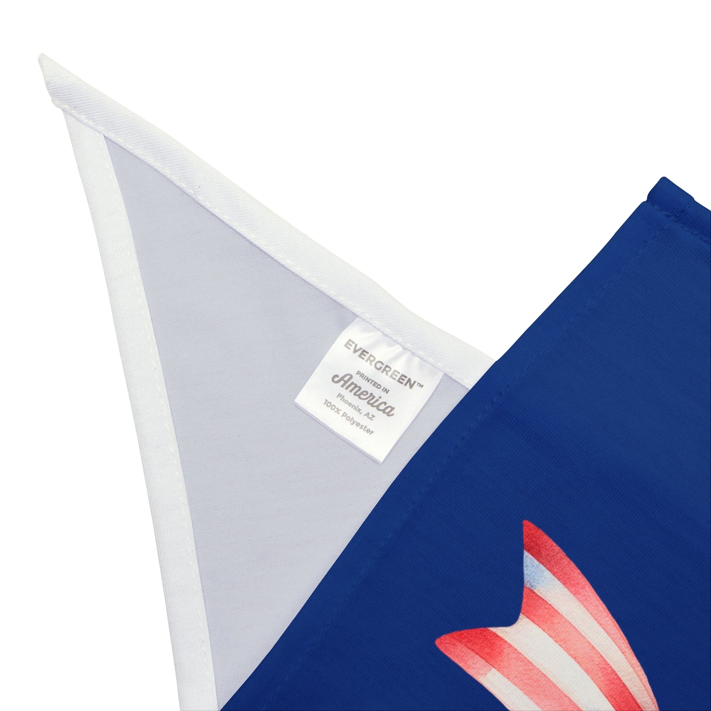 4th of July Bow, Patriotic Coquette Bandana