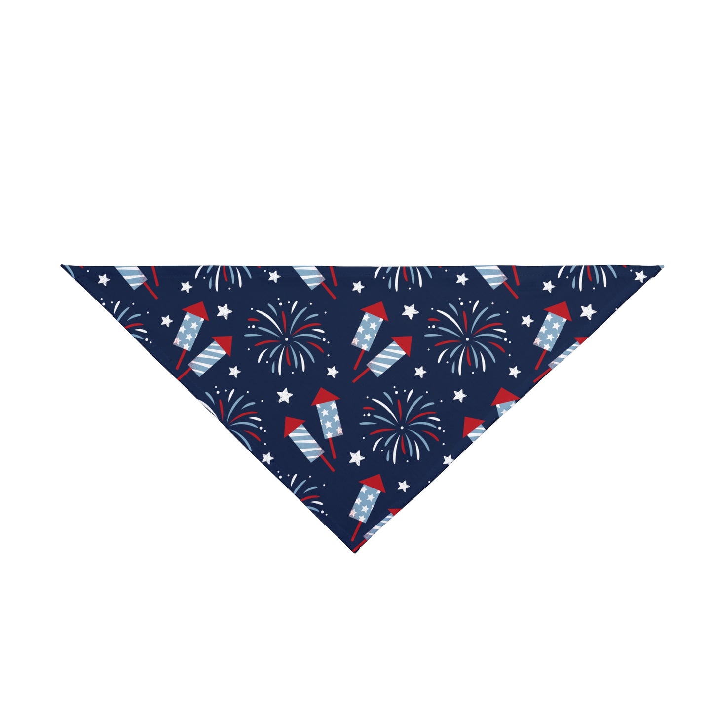Independence Day, Fireworks, 4th of July, Patriotic Bandana