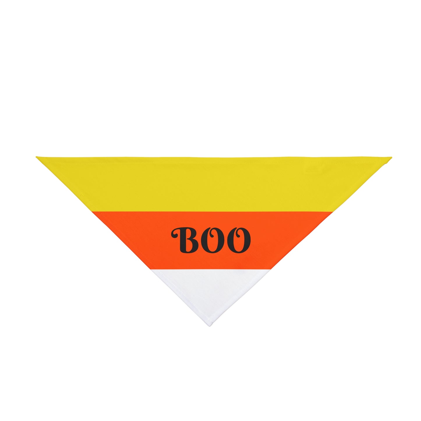 Personalized Candy Corn Pet Bandana - Halloween - Stylish & Comfortable for Dogs & Cats