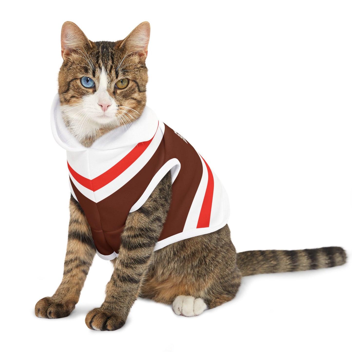 Personalized Name Tootsie Roll Pet Halloween Hoodie - Adorable Dog Costume - 5 Sizes Available