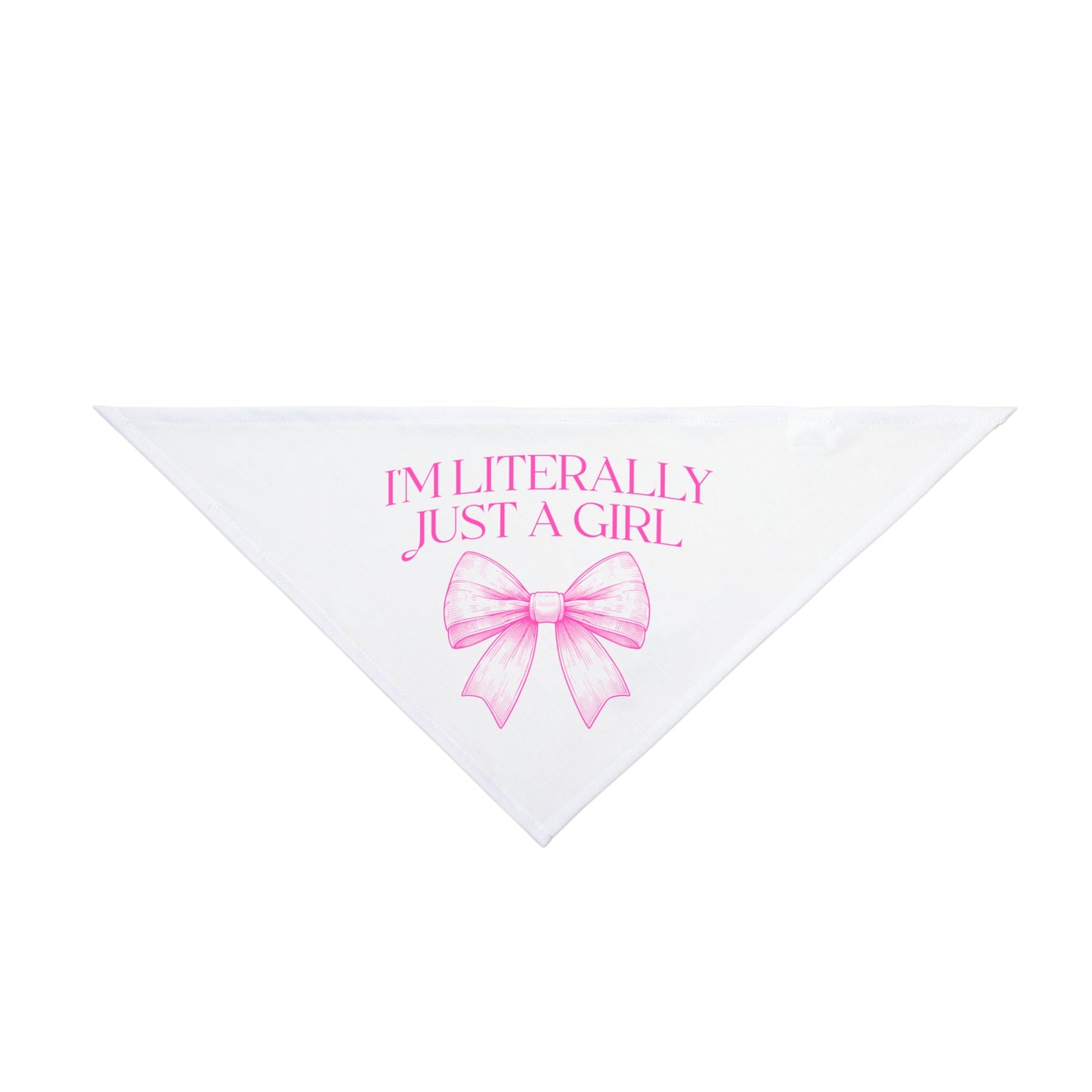I'm literally just a girl, Coquette Bandana