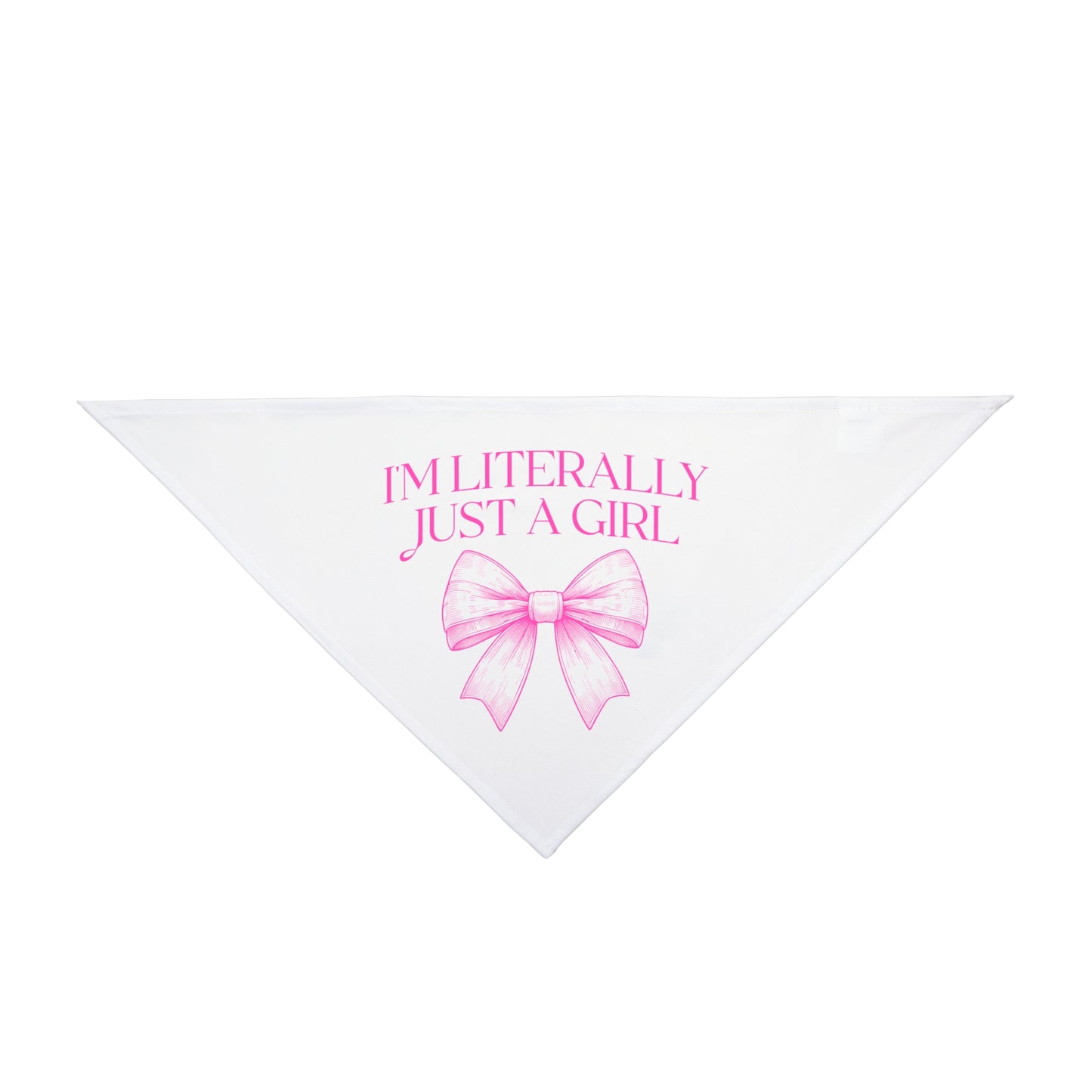 I'm literally just a girl, Coquette Bandana