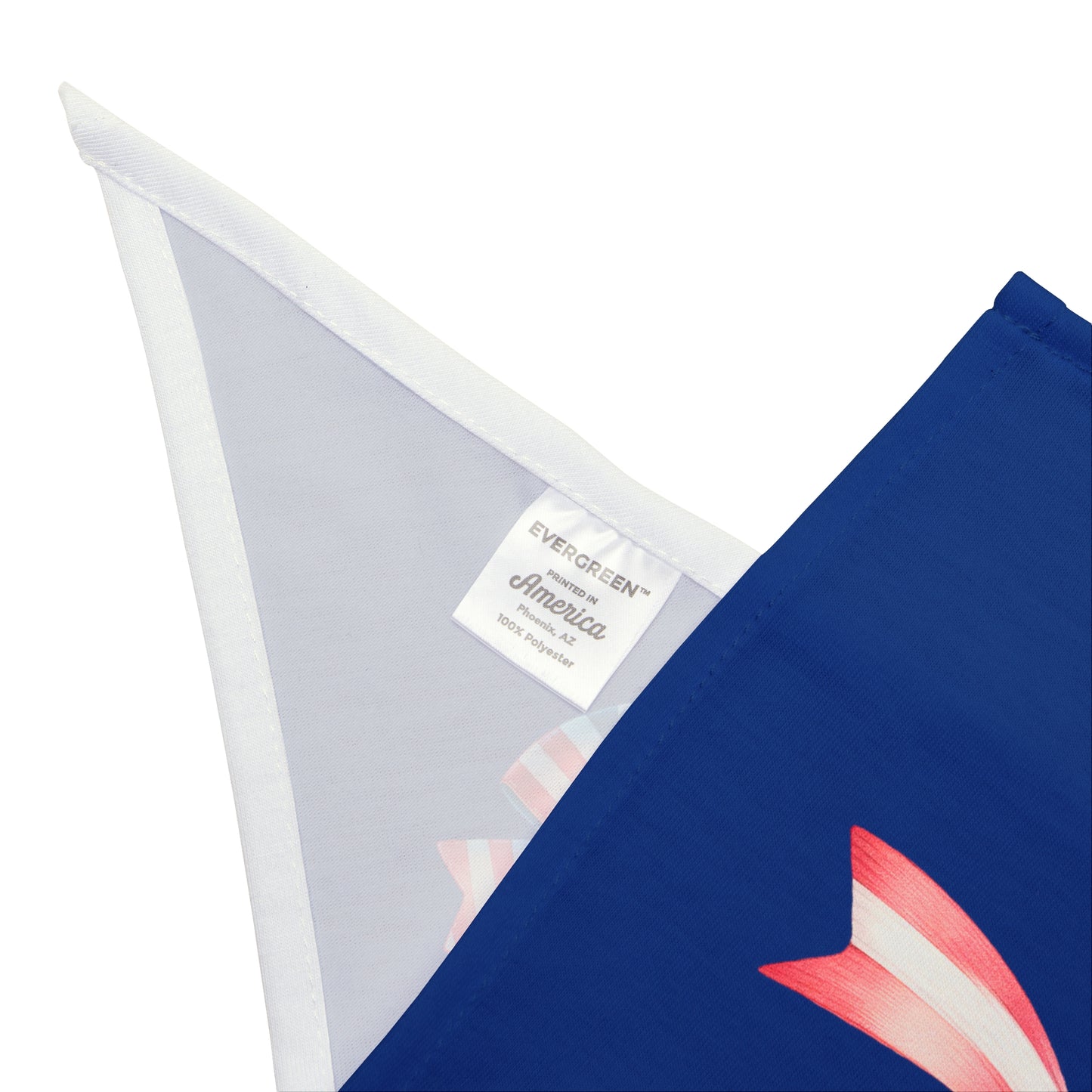 4th of July Bow, Patriotic Coquette Bandana