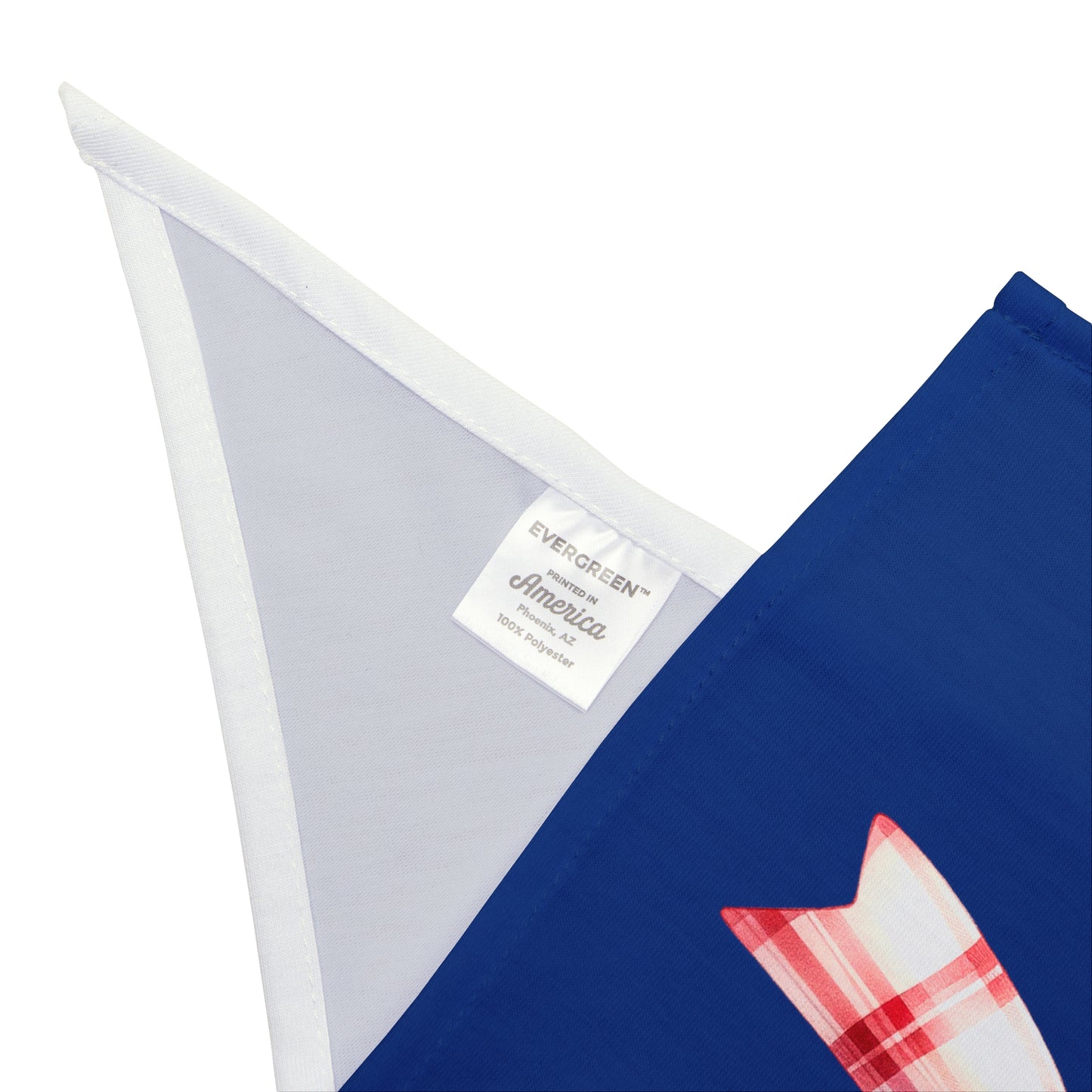 4th of July Bow, Patriotic Coquette Bandana