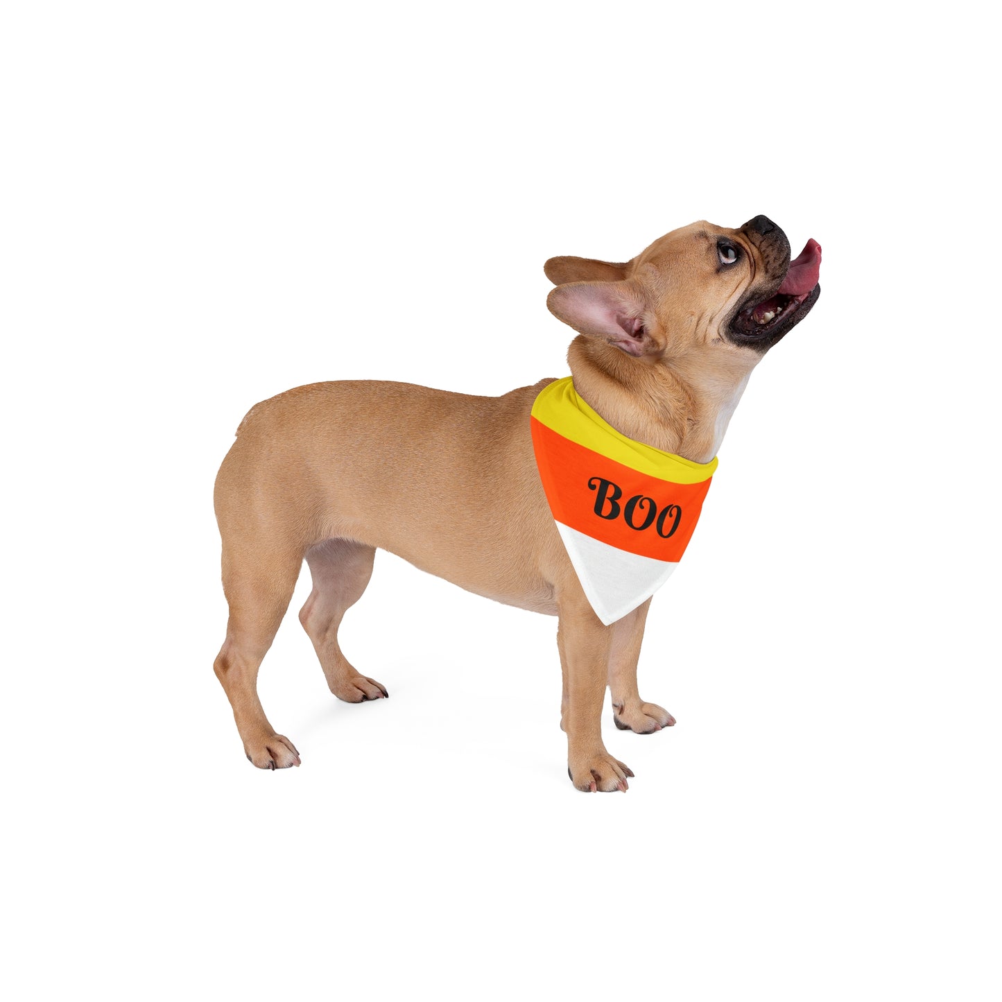 Personalized Candy Corn Pet Bandana - Halloween - Stylish & Comfortable for Dogs & Cats