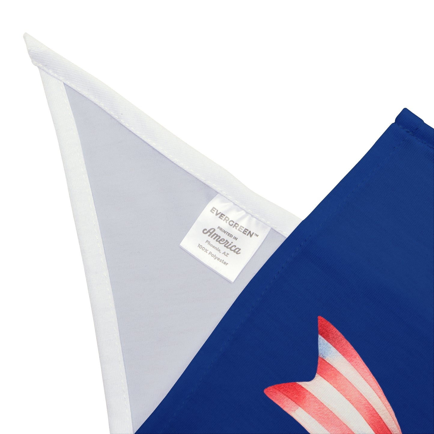 4th of July Bow, Patriotic Coquette Bandana