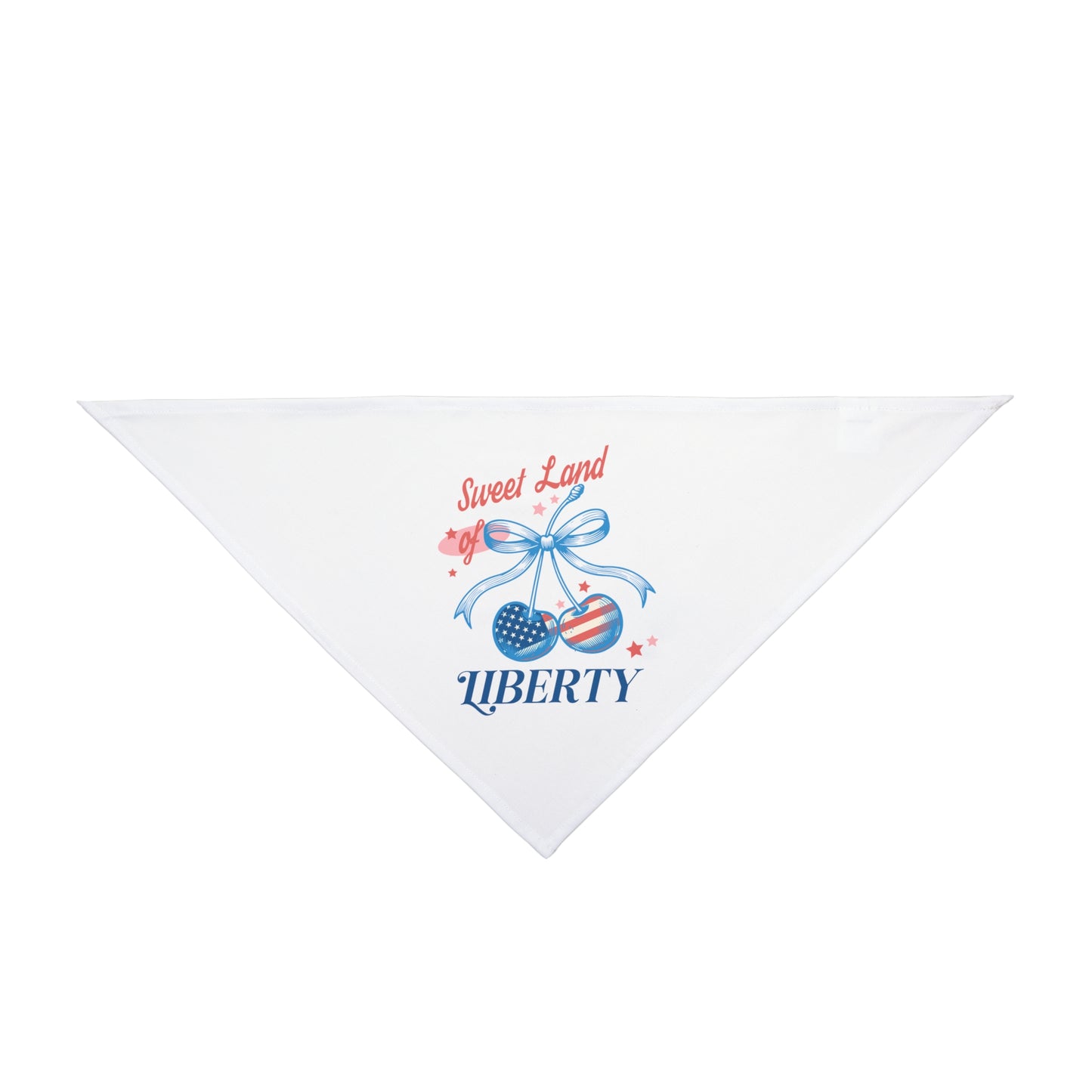 Sweet land of the liberty, 4th of July, Patriotic Coquette Bandana