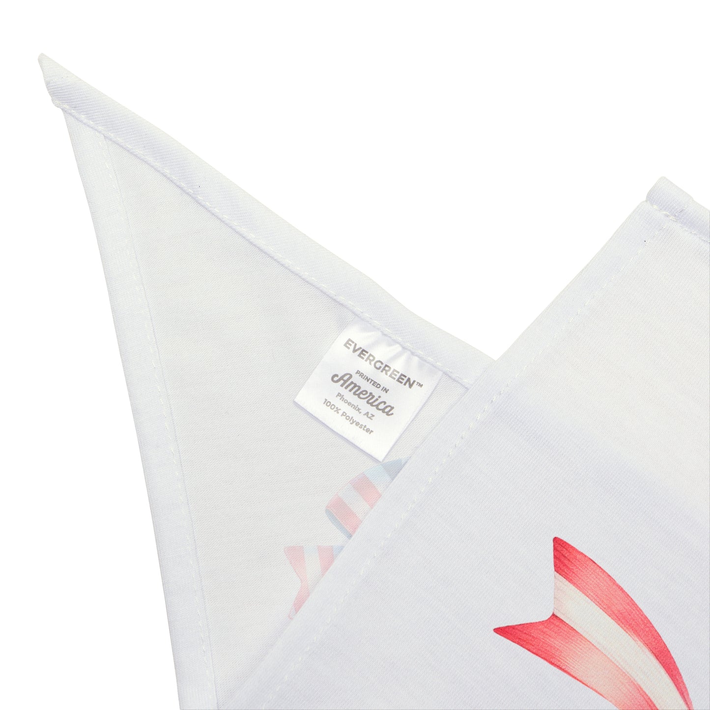 4th of July Bow, Patriotic Coquette Bandana