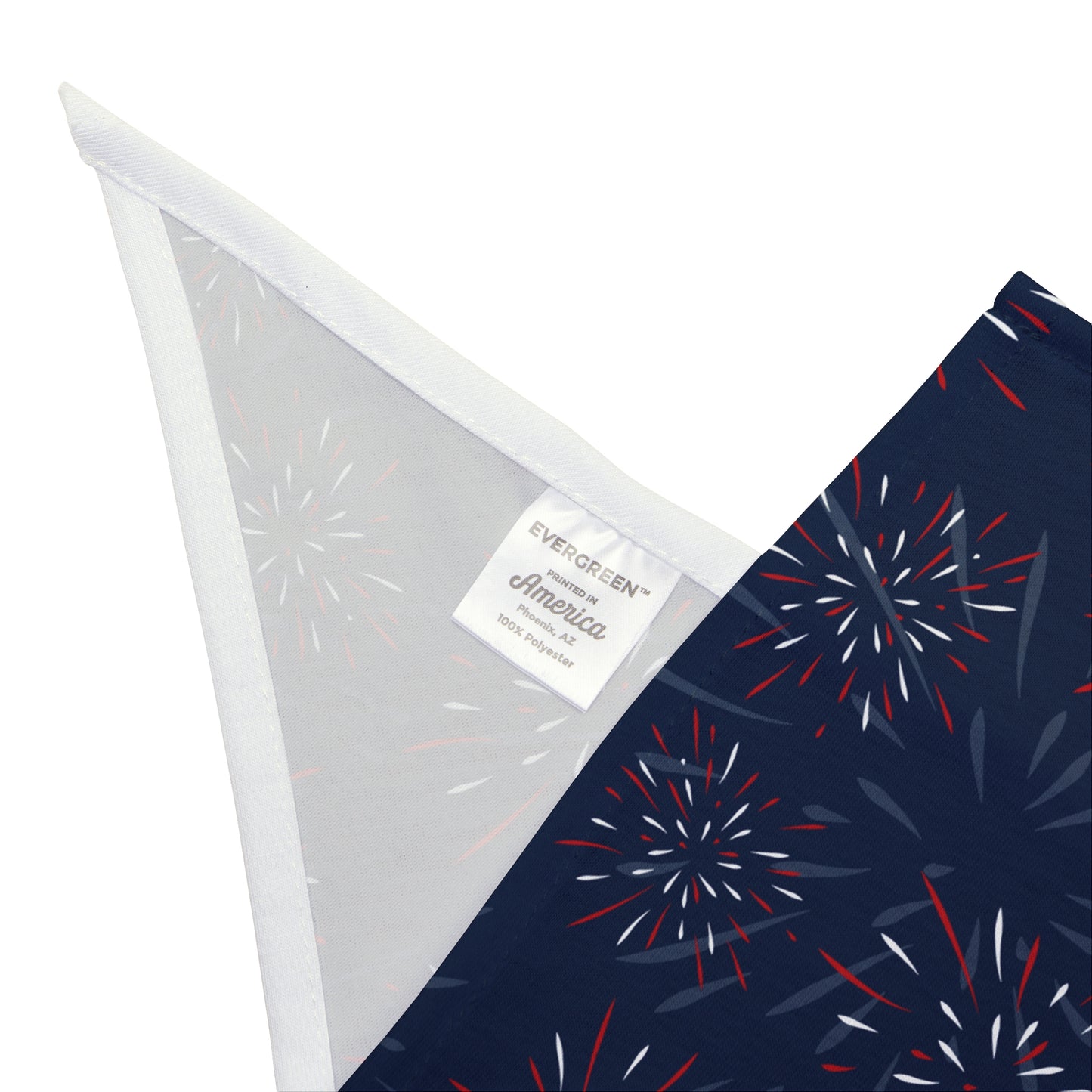 Fireworks, 4th of July, Patriotic Bandana