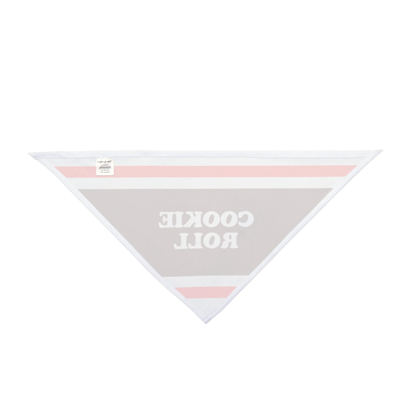 Personalized Tootsie Roll Pet Bandana - Soft Polyester - 2 Sizes - Stylish & Comfortable for Dogs & Cats