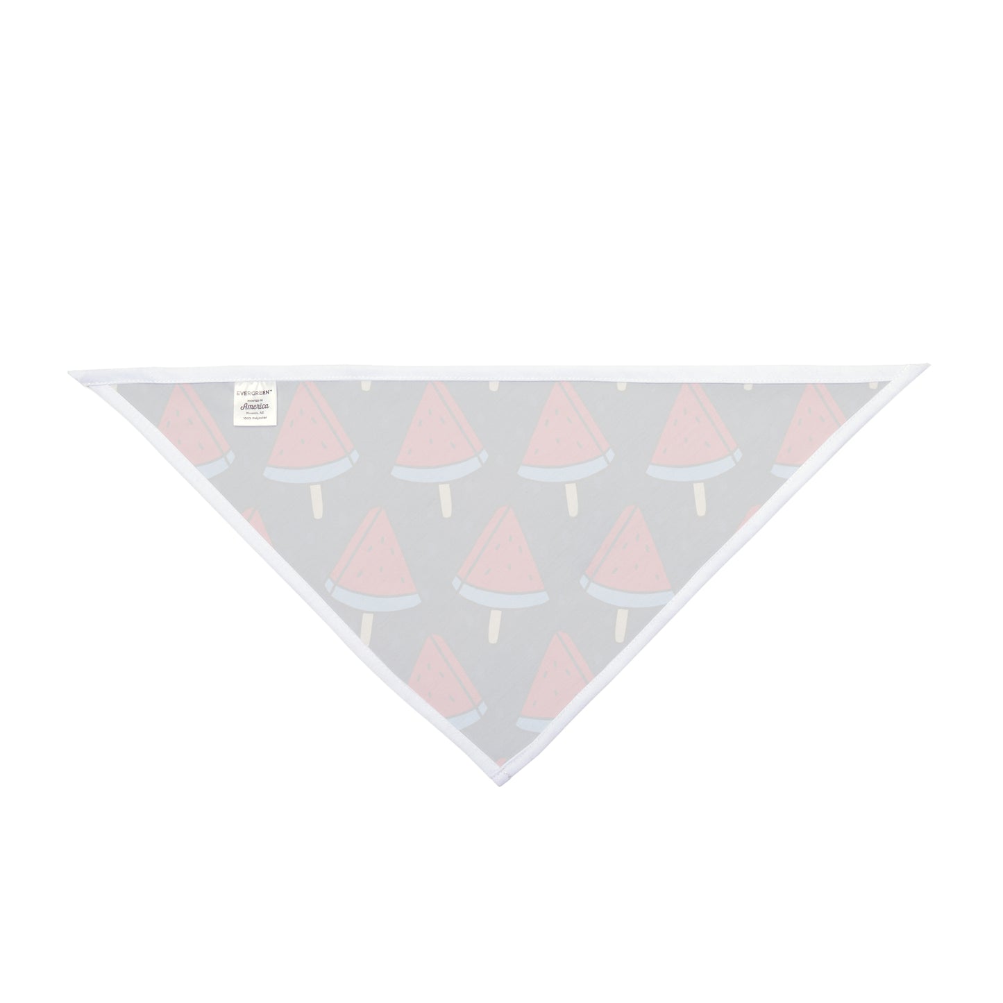 Blue and Red Watermelon Ice Cream, 4th of July, Patriotic Bandana