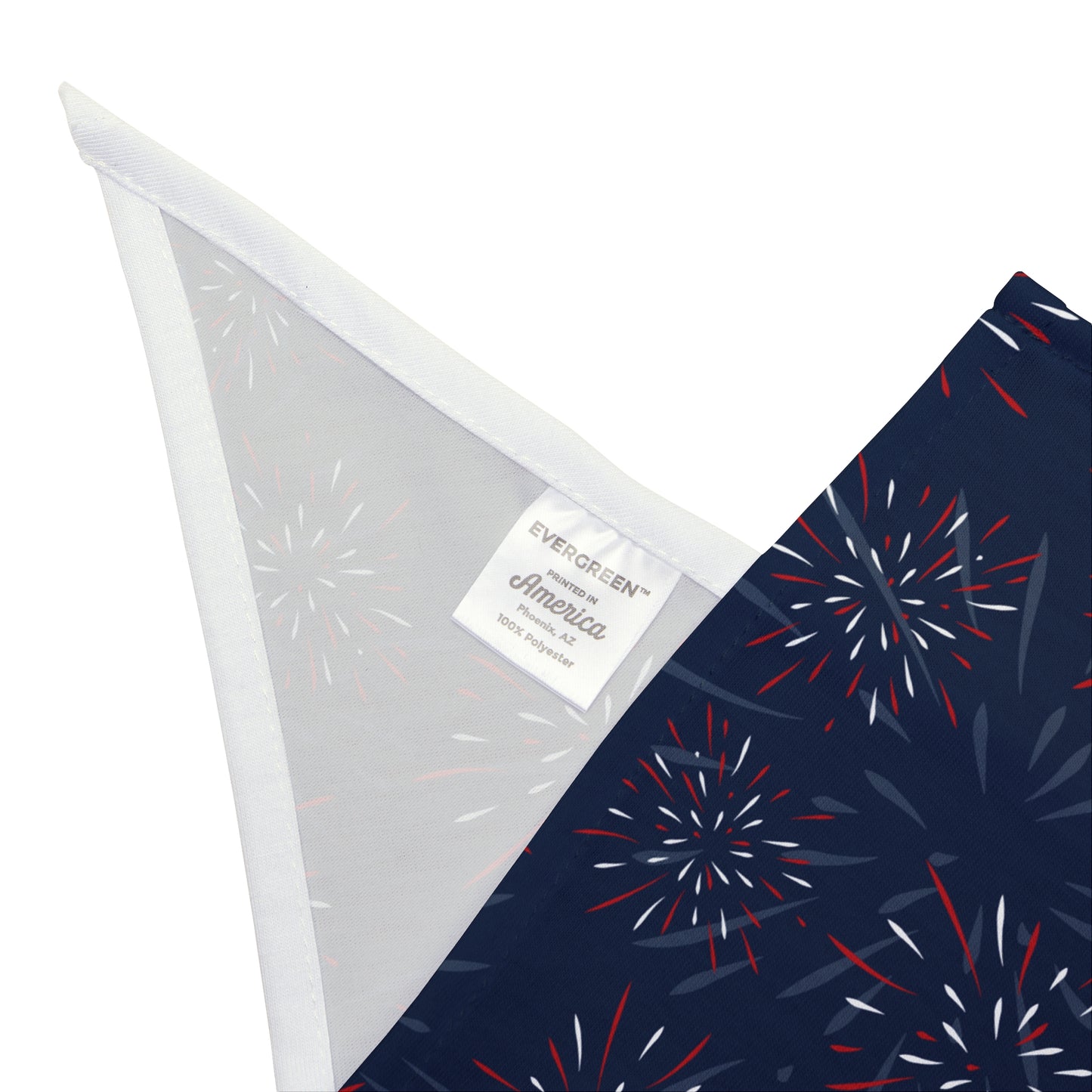 Fireworks, 4th of July, Patriotic Bandana