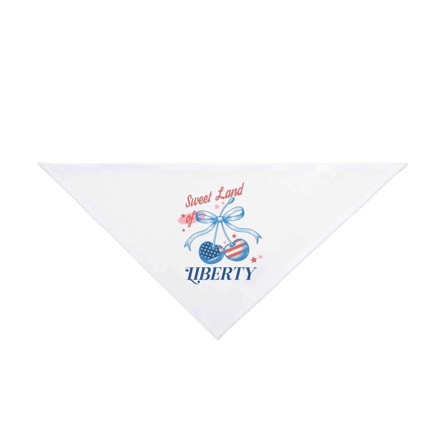 Sweet land of the liberty, 4th of July, Patriotic Coquette Bandana