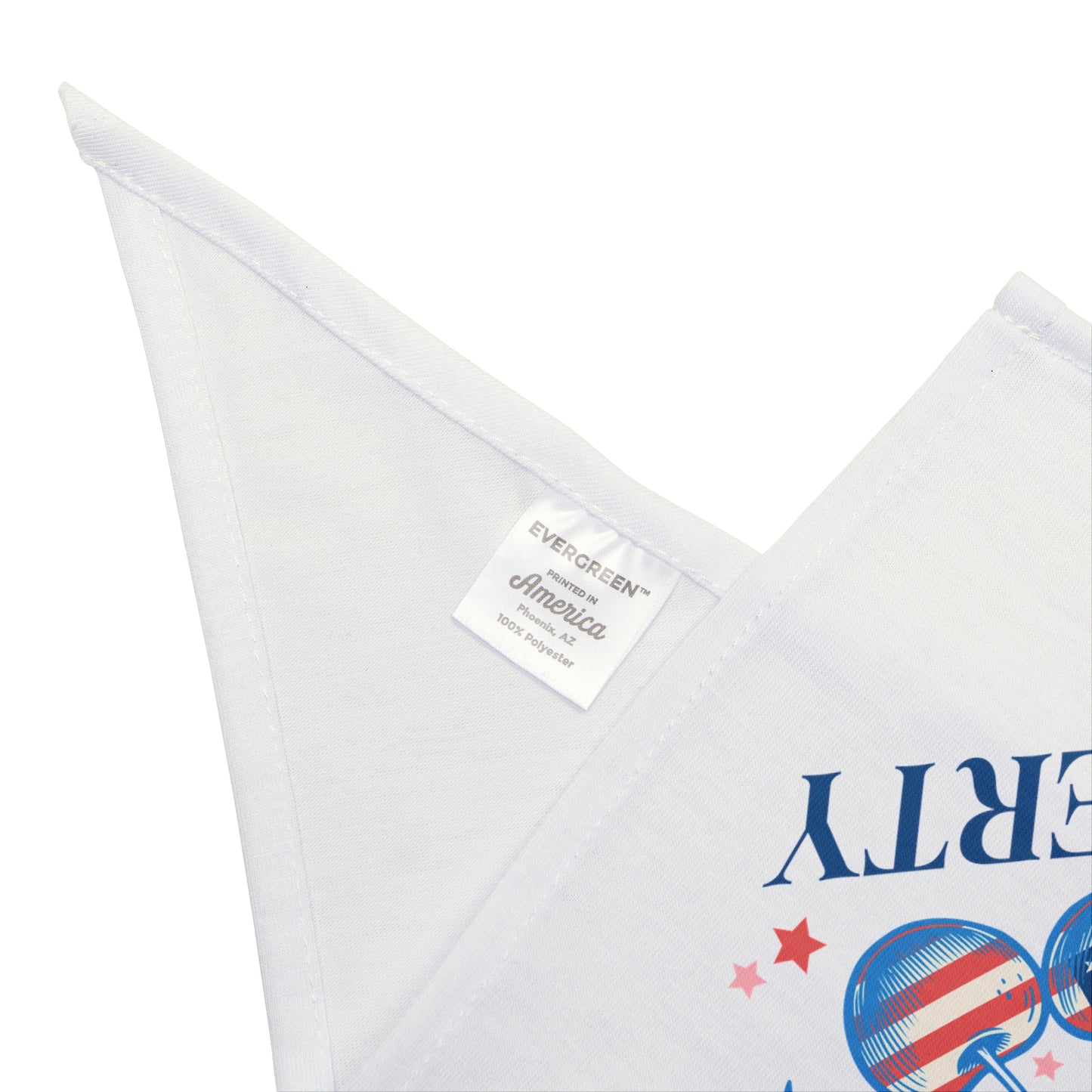 Sweet land of the liberty, 4th of July, Patriotic Coquette Bandana