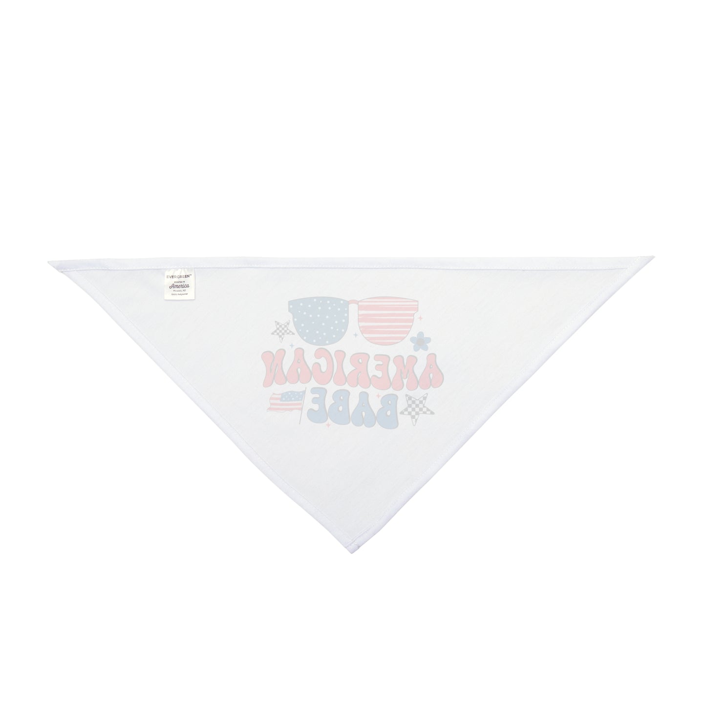 American babe, 4th of July, Patriotic Bandana