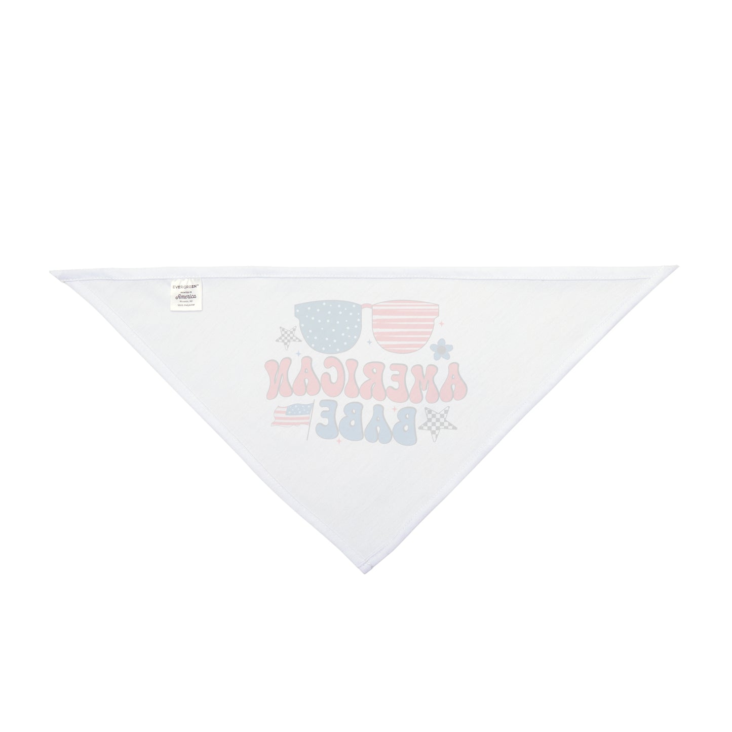 American babe, 4th of July, Patriotic Bandana