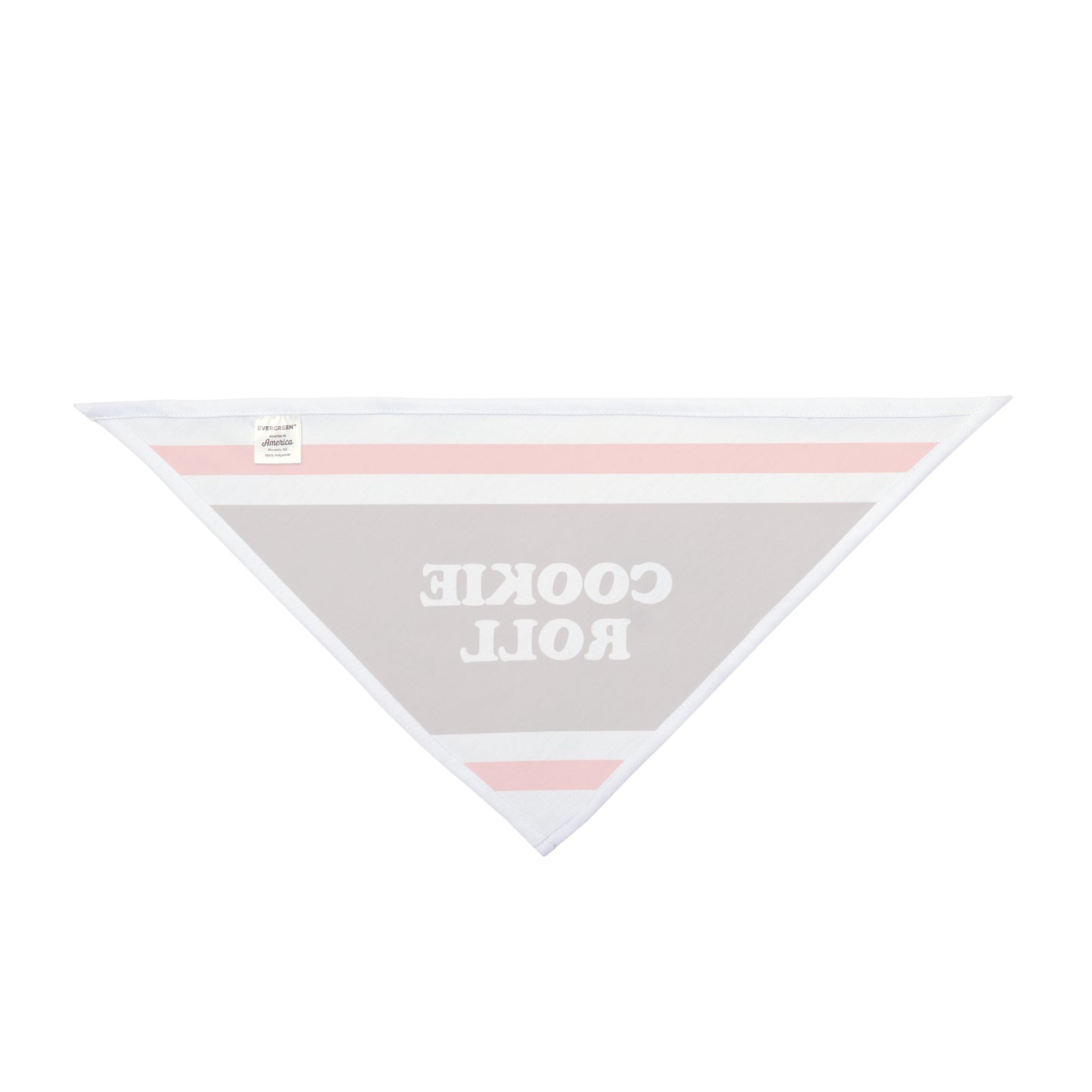 Personalized Tootsie Roll Pet Bandana - Soft Polyester - 2 Sizes - Stylish & Comfortable for Dogs & Cats