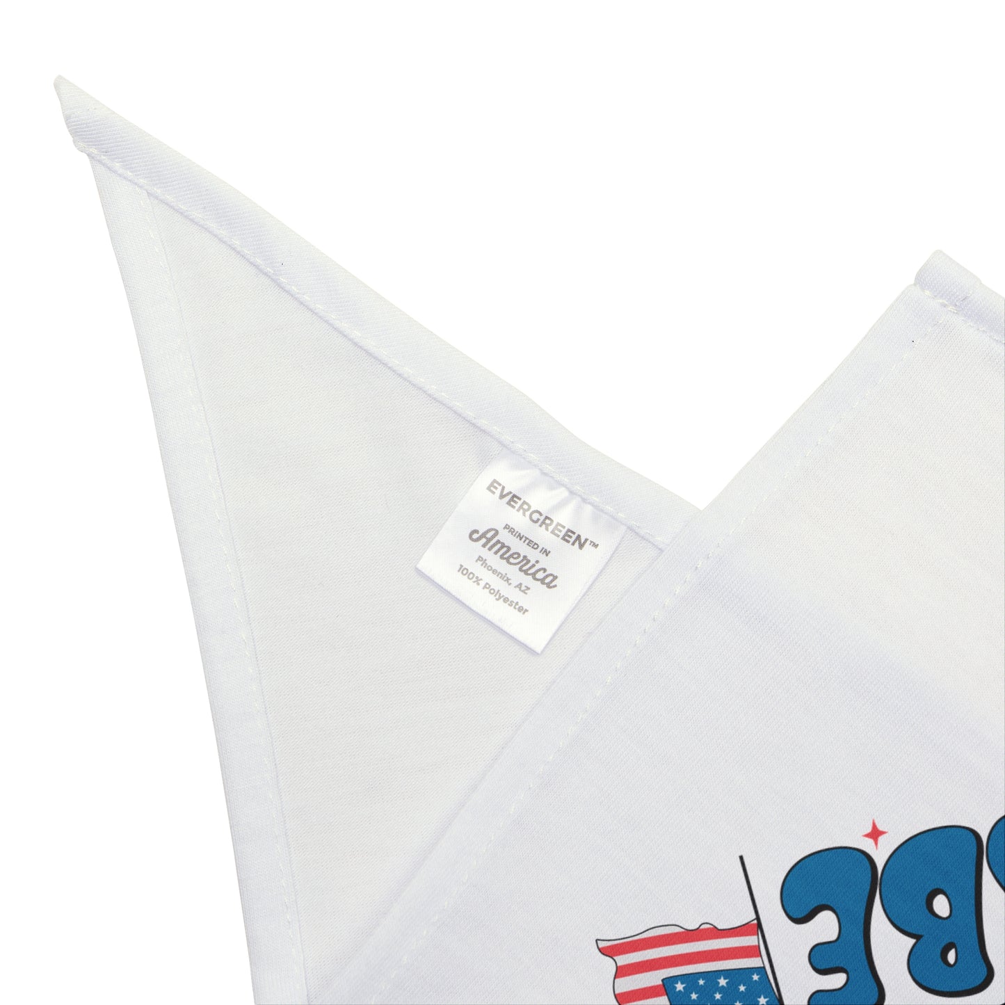 American babe, 4th of July, Patriotic Bandana