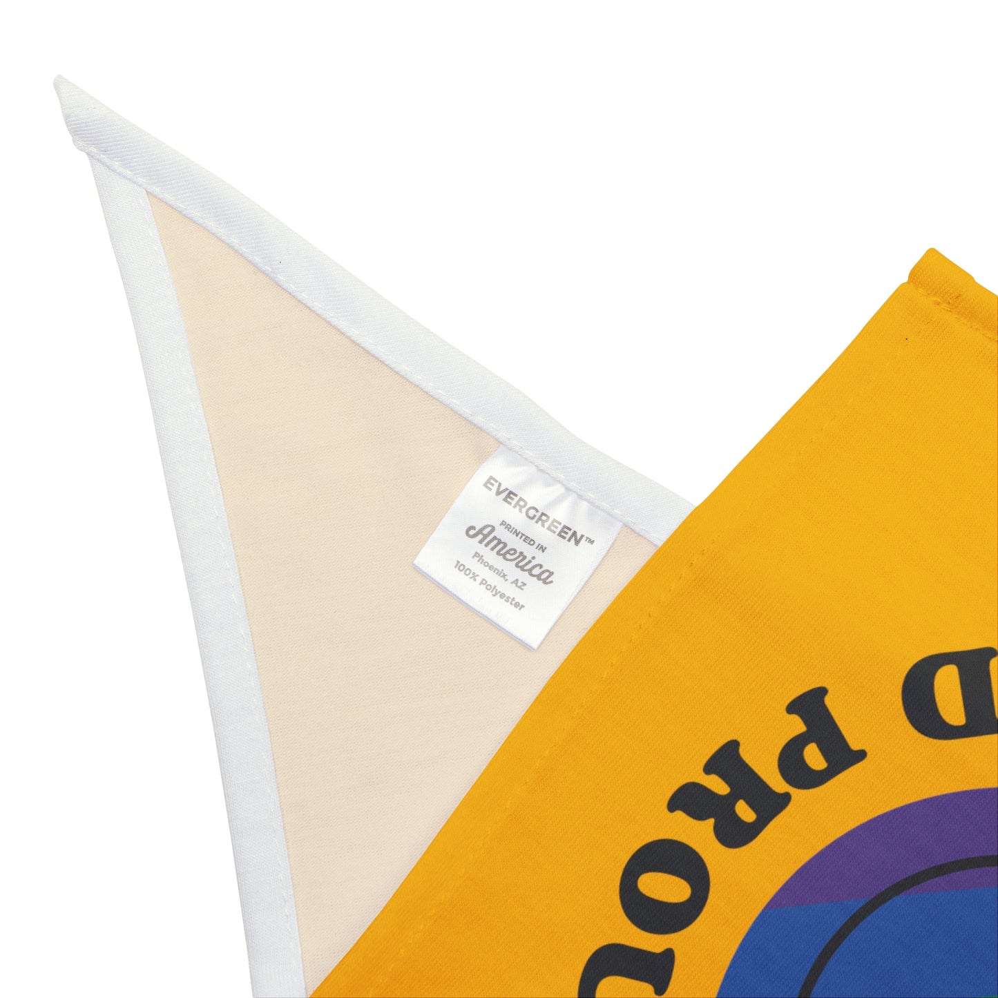 Out and proud, Pride rainbow Bandana