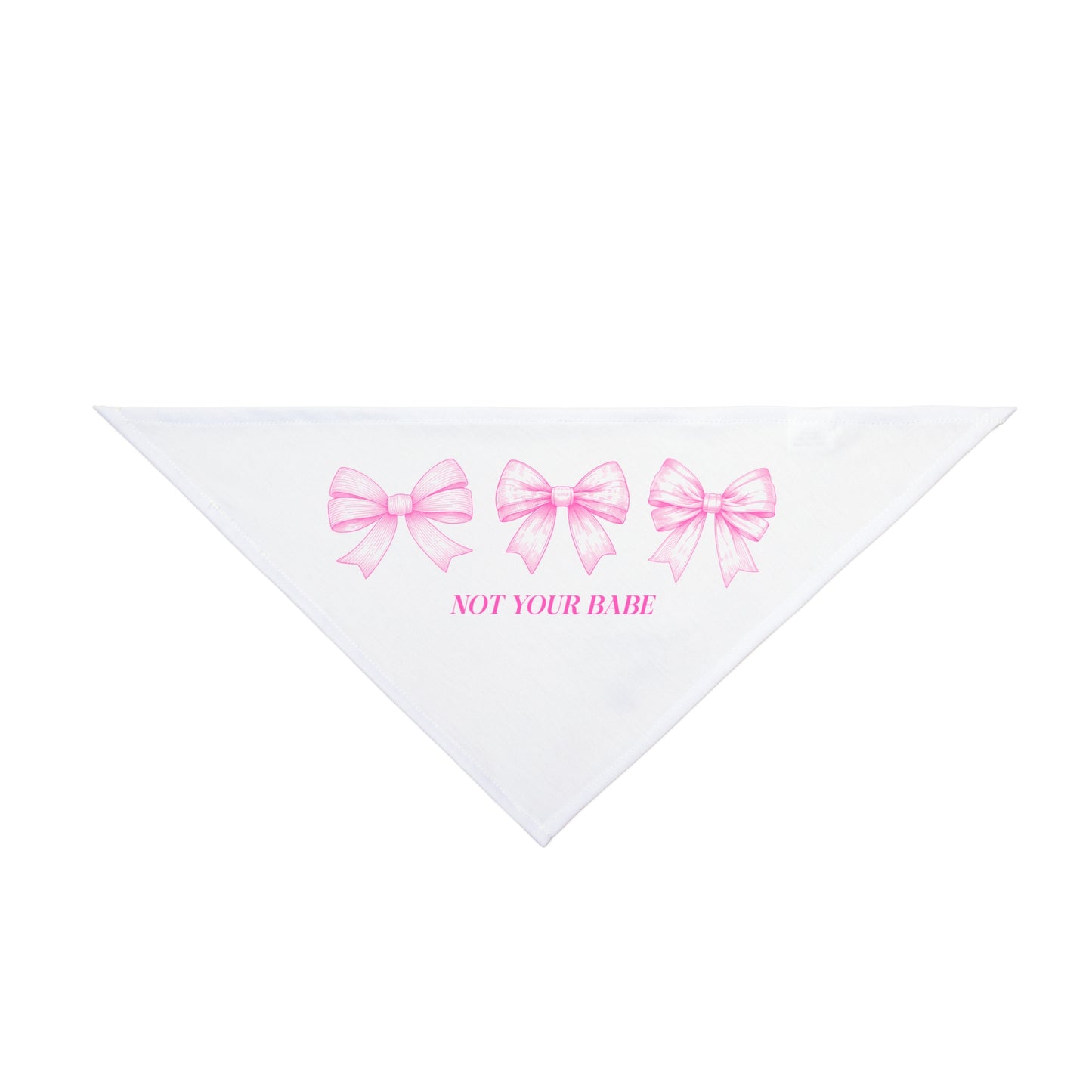 Not your babe, Coquette Bandana