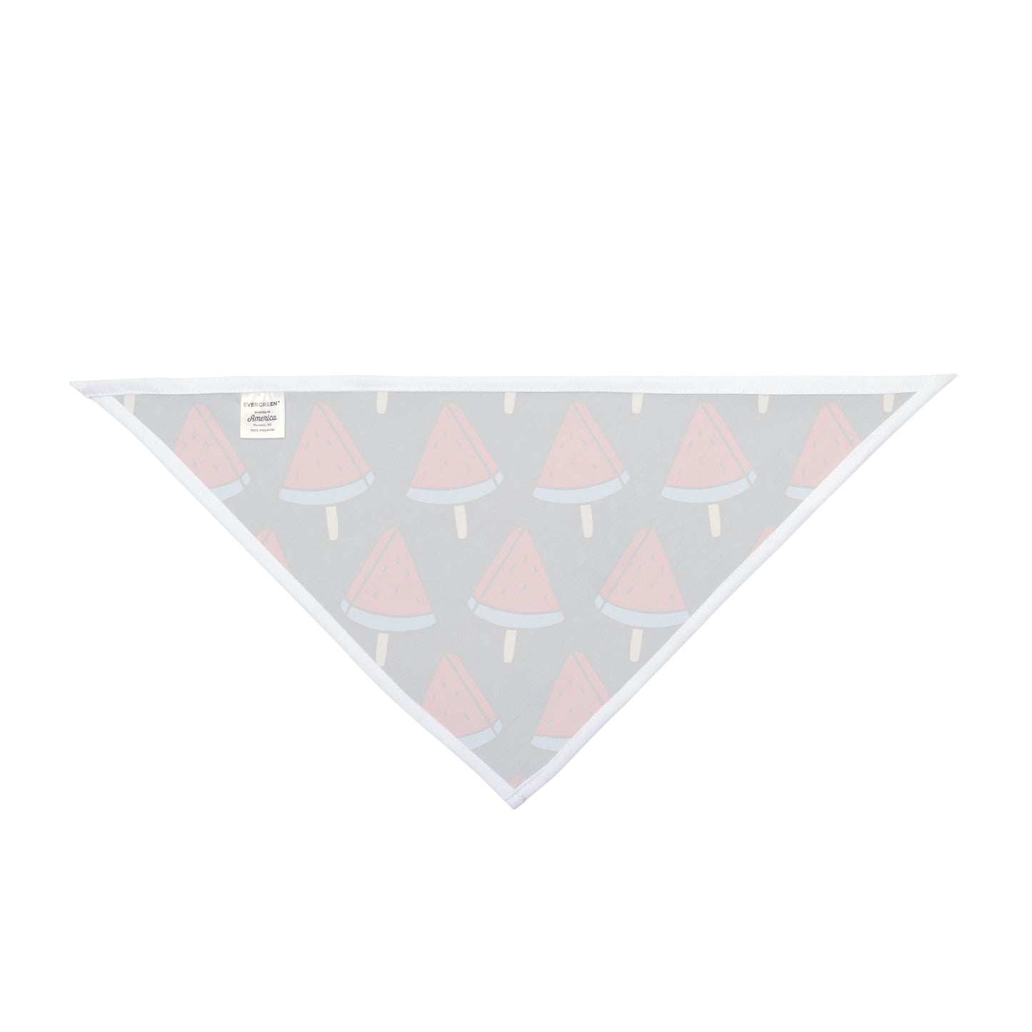 Blue and Red Watermelon Ice Cream, 4th of July, Patriotic Bandana