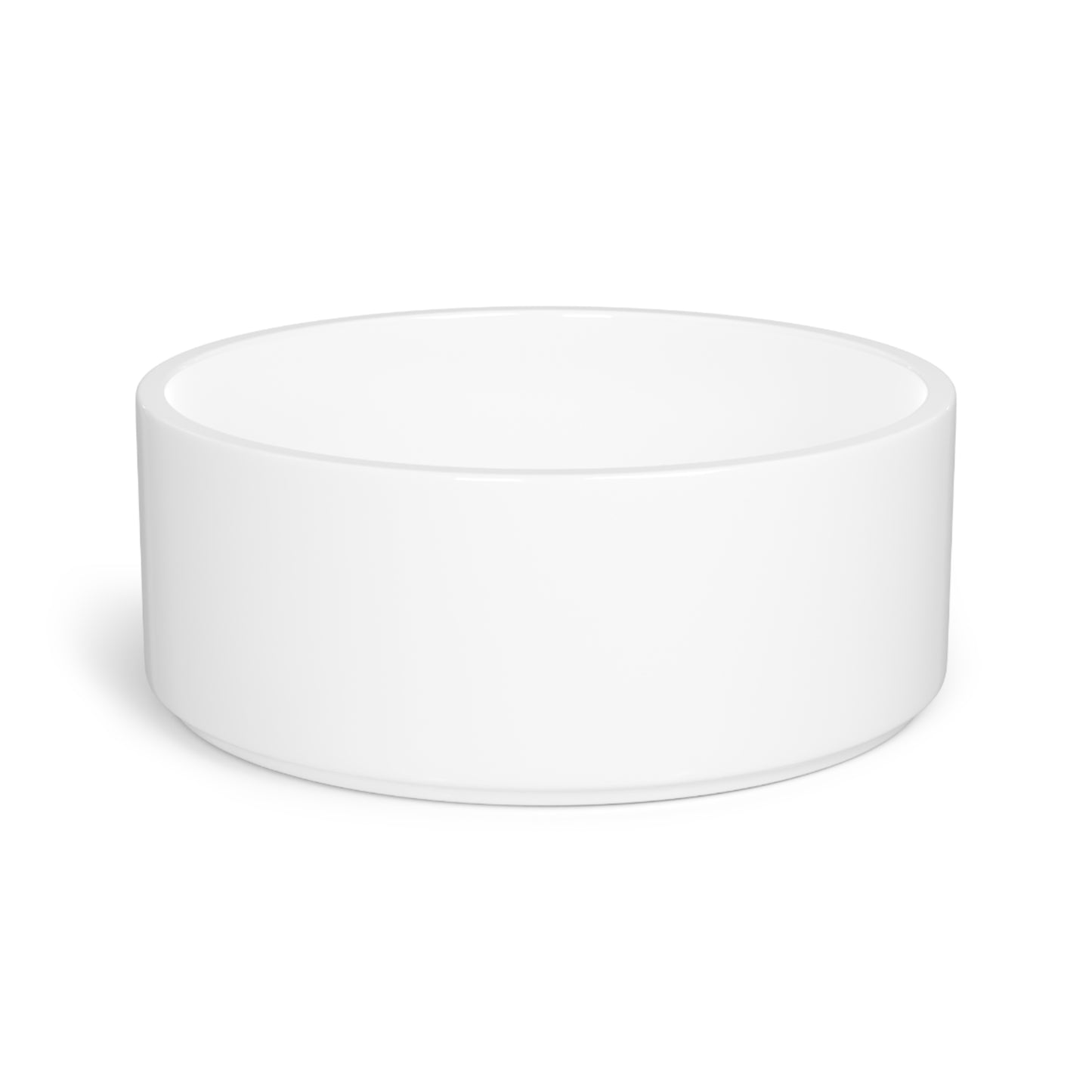 Personalized Ceramic Dog Bowl - Tootsie Roll Theme, Dishwasher & Microwave Safe, 16oz, 6" Diameter