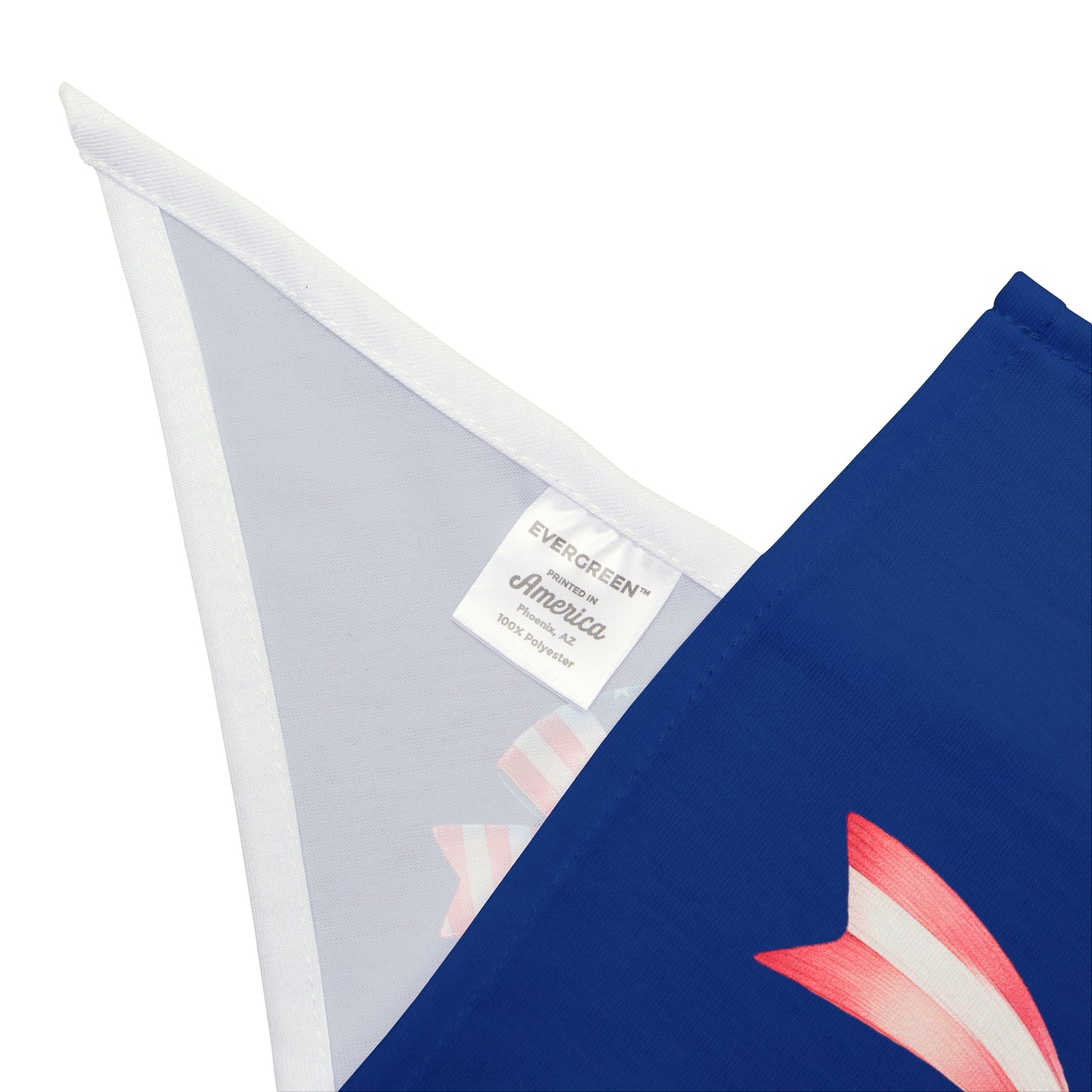 4th of July Bow, Patriotic Coquette Bandana