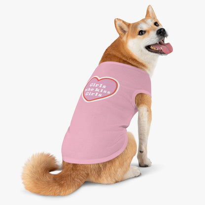 Girls who Kiss Girls Pride Pet Tank Top