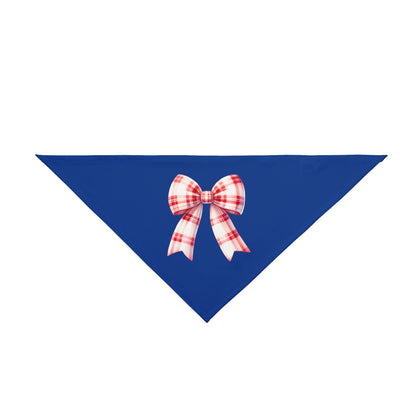 4th of July Bow, Patriotic Coquette Bandana