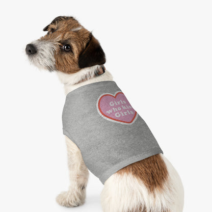 Girls who Kiss Girls Pride Pet Tank Top