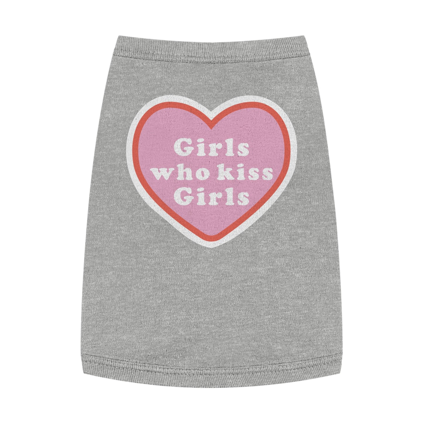 Girls who Kiss Girls Pride Pet Tank Top