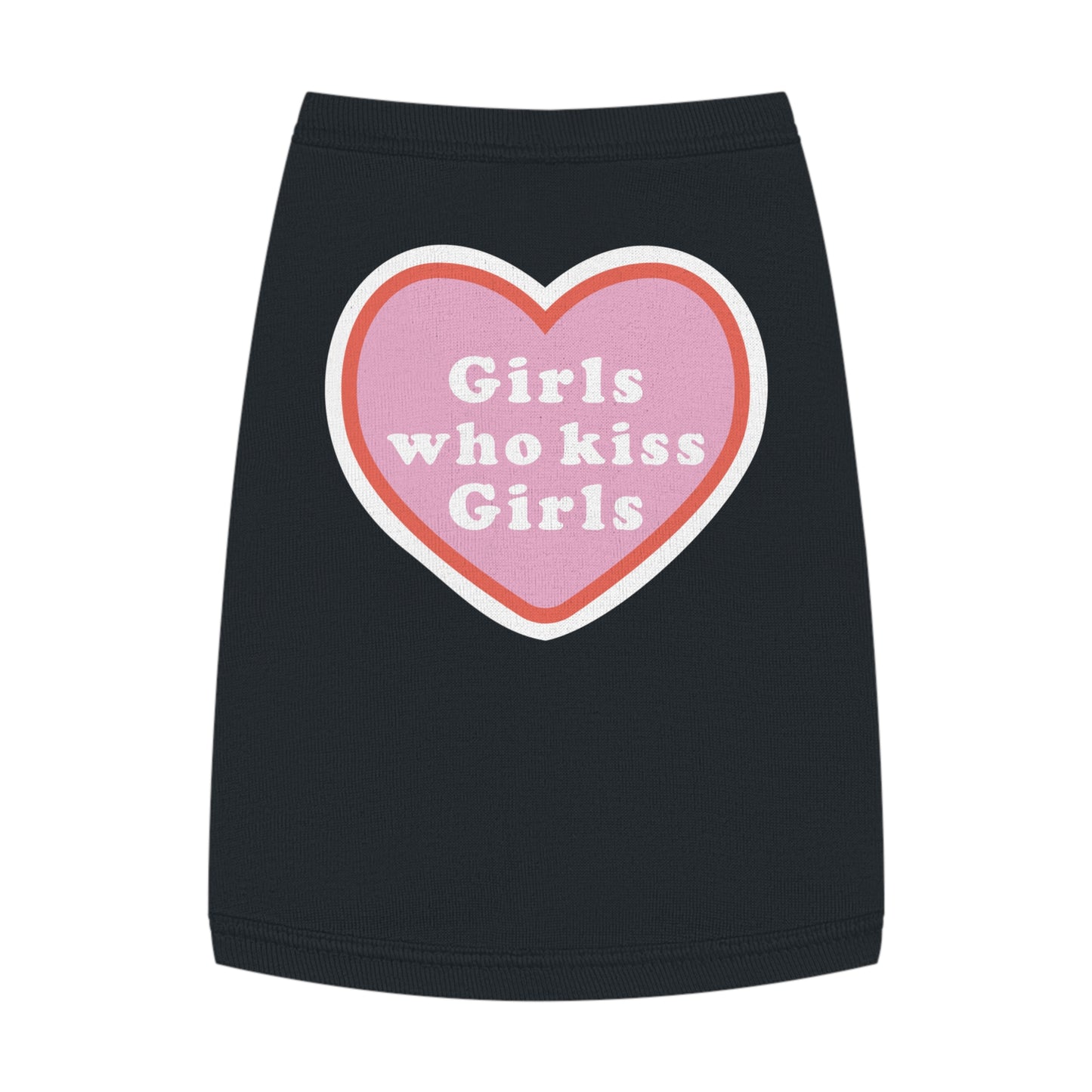 Girls who Kiss Girls Pride Pet Tank Top