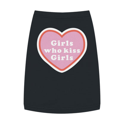 Girls who Kiss Girls Pride Pet Tank Top