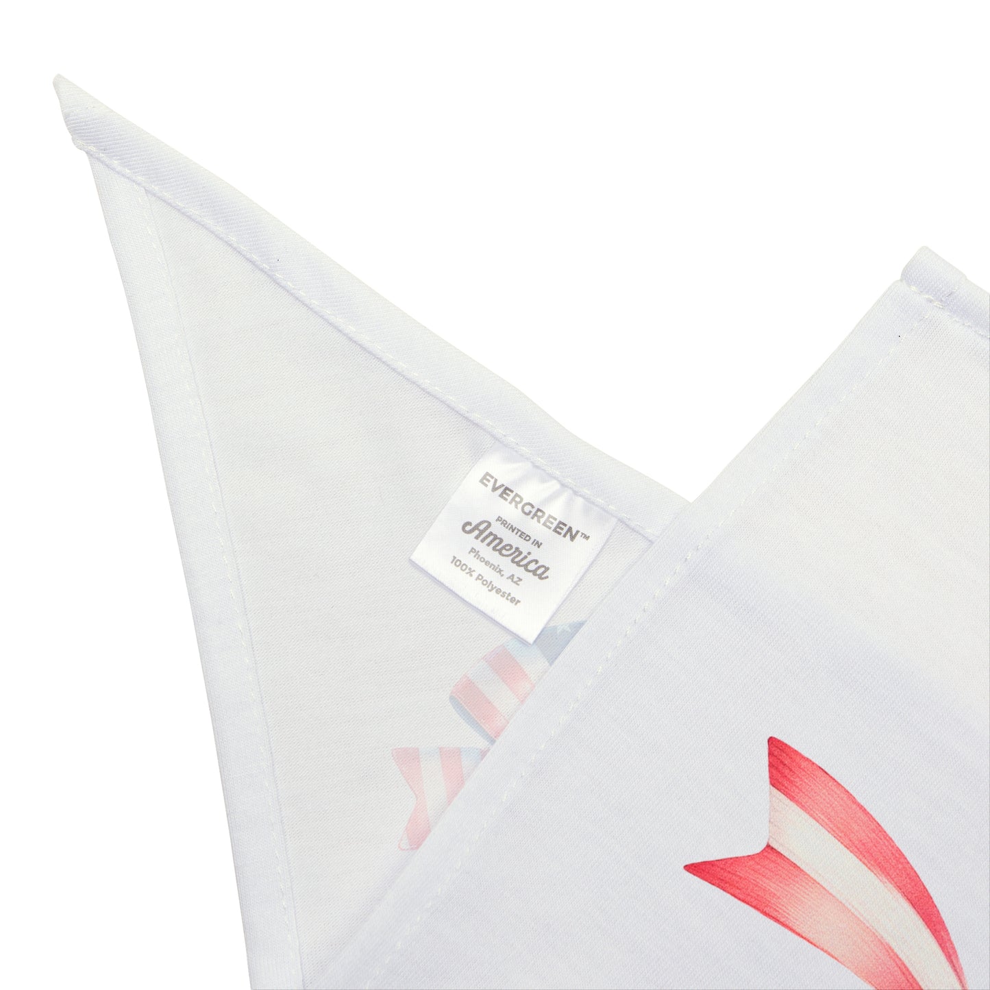4th of July Bow, Patriotic Coquette Bandana