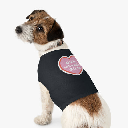 Girls who Kiss Girls Pride Pet Tank Top