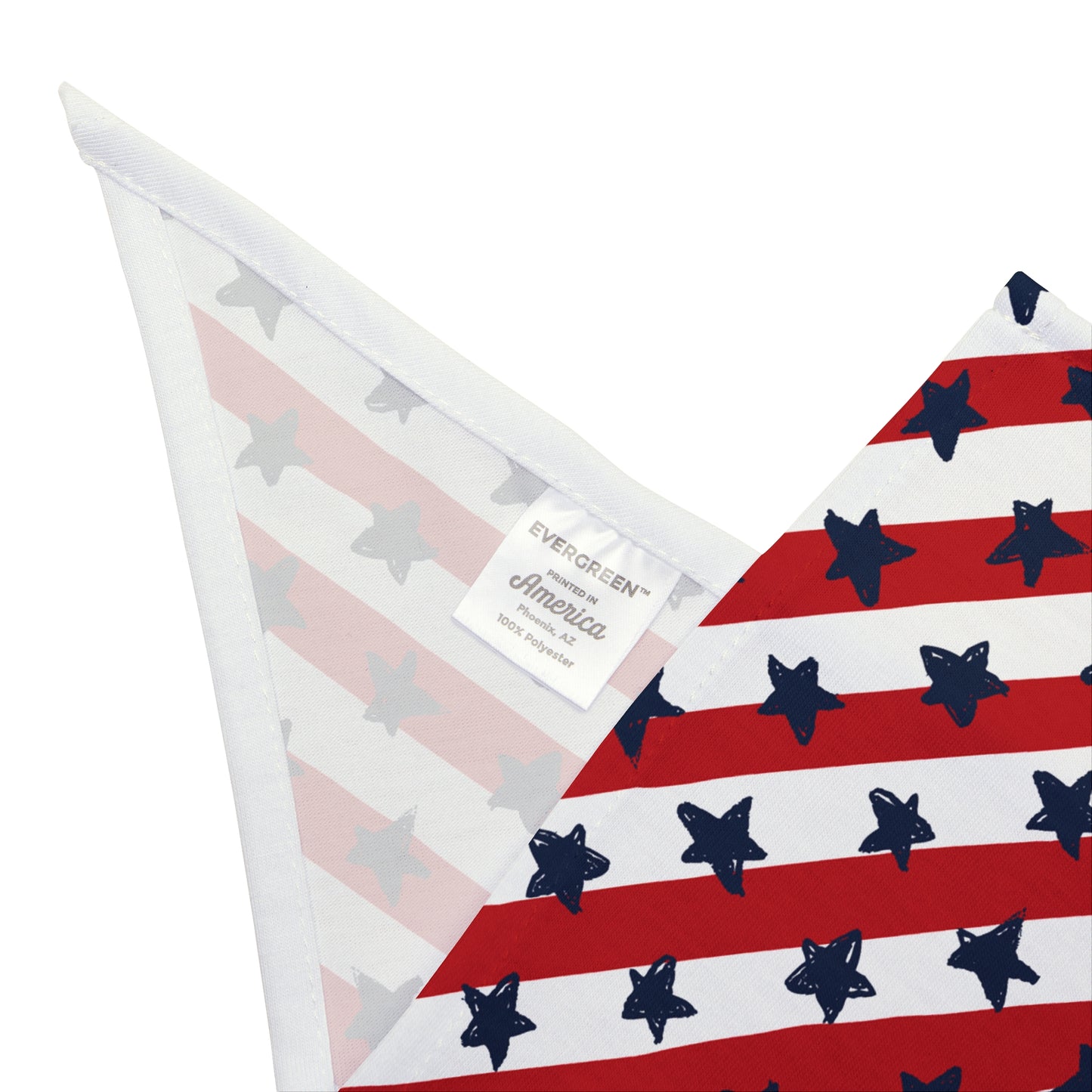 Stars, USA Flag, 4th of July, Patriotic Bandana