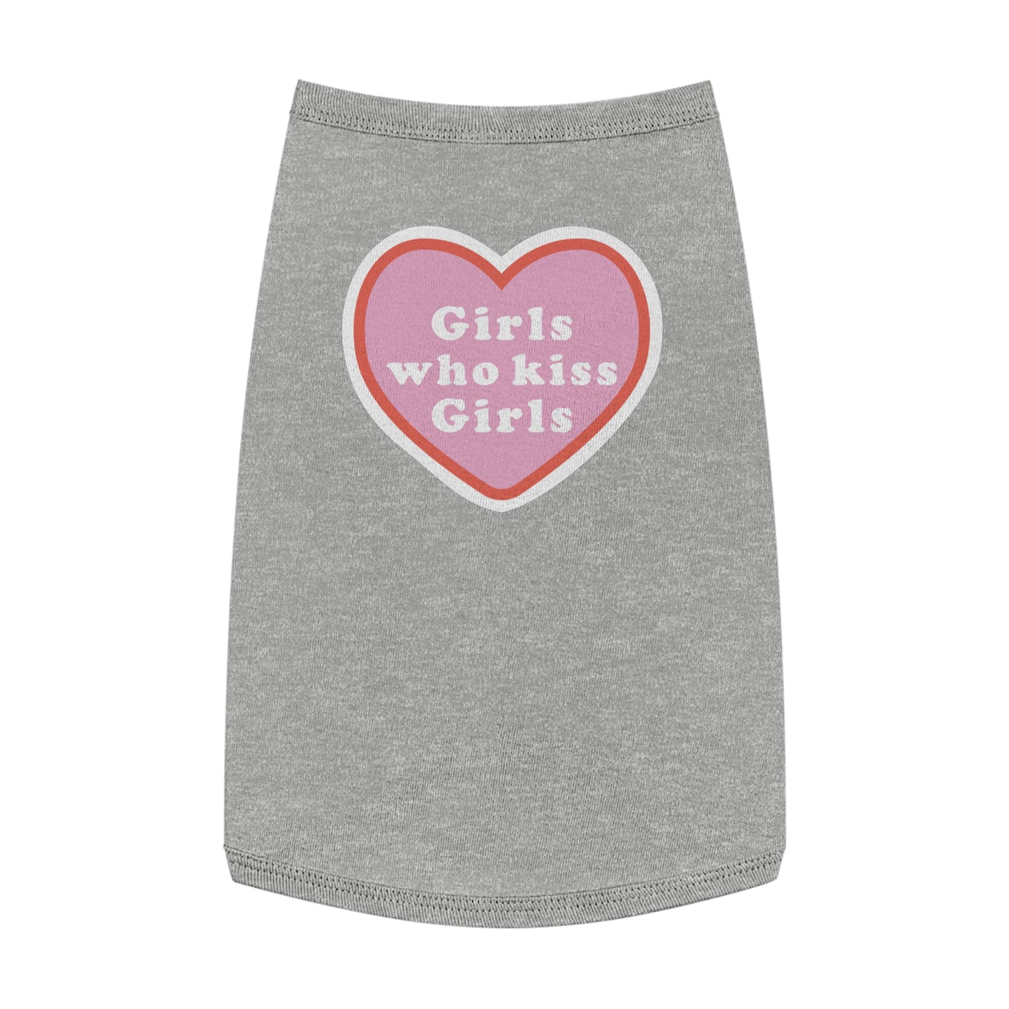 Girls who Kiss Girls Pride Pet Tank Top