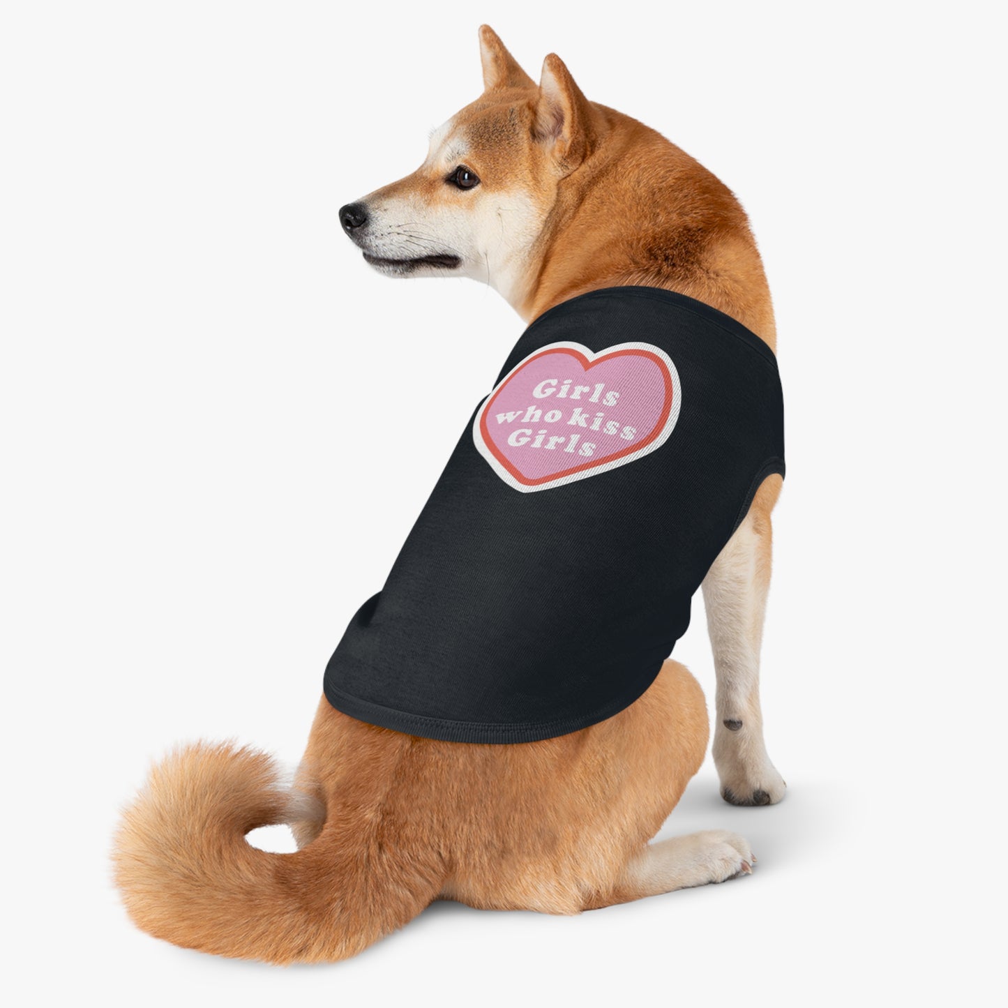 Girls who Kiss Girls Pride Pet Tank Top