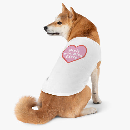 Girls who Kiss Girls Pride Pet Tank Top