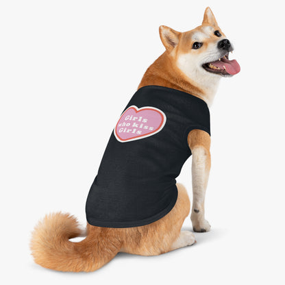Girls who Kiss Girls Pride Pet Tank Top