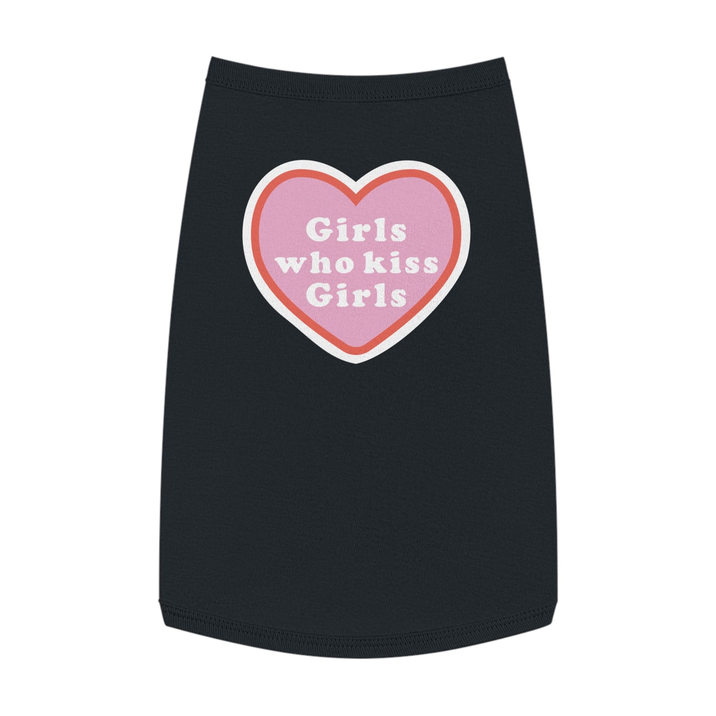 Girls who Kiss Girls Pride Pet Tank Top